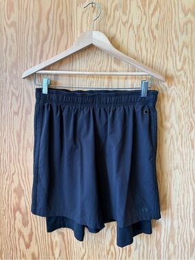 ADIDAS Men's Black Lined Athletic Shorts